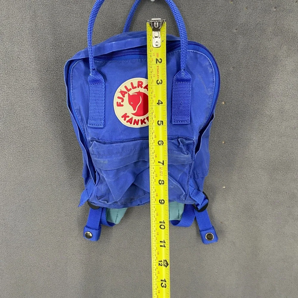 Fjallraven Kanken Mini Backpack Unisex Blue Outdoor Water Resistant Quick Drying